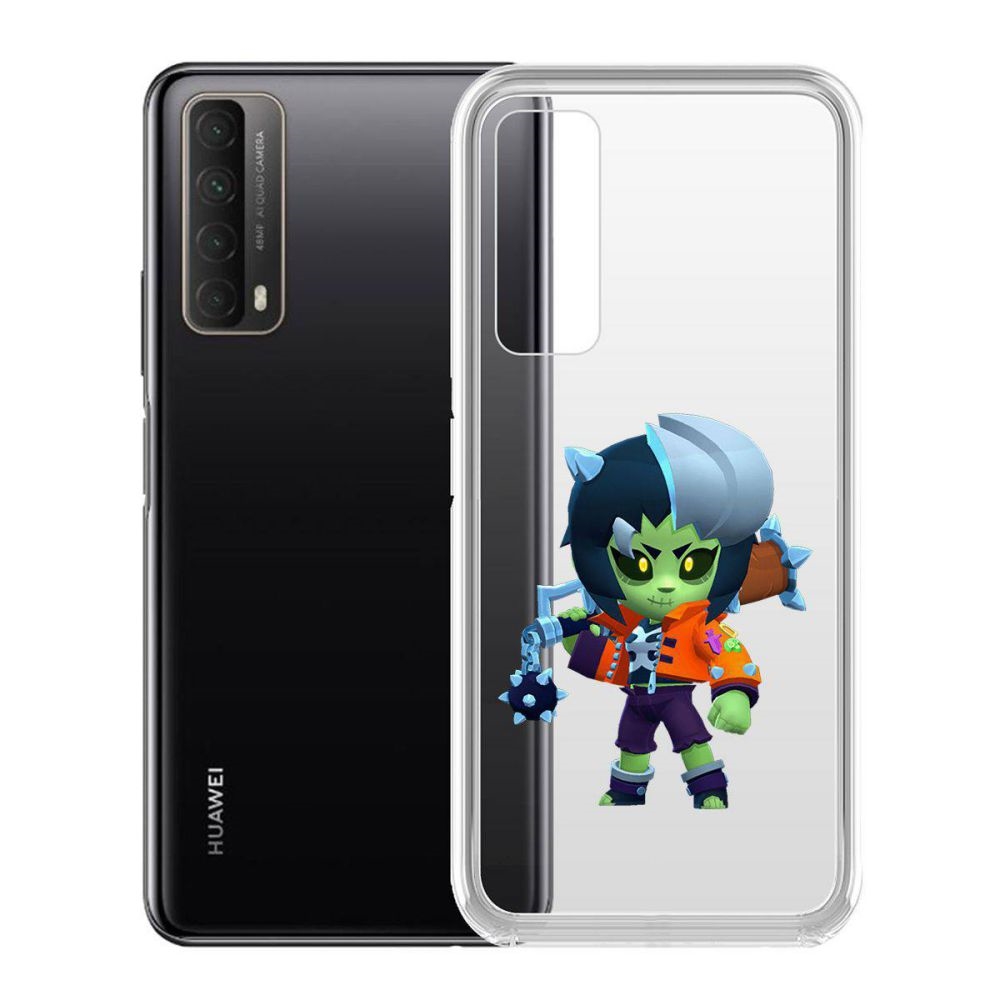 

Чехол-накладка Brawl Stars-ЗомБиби для Huawei P Smart 2021