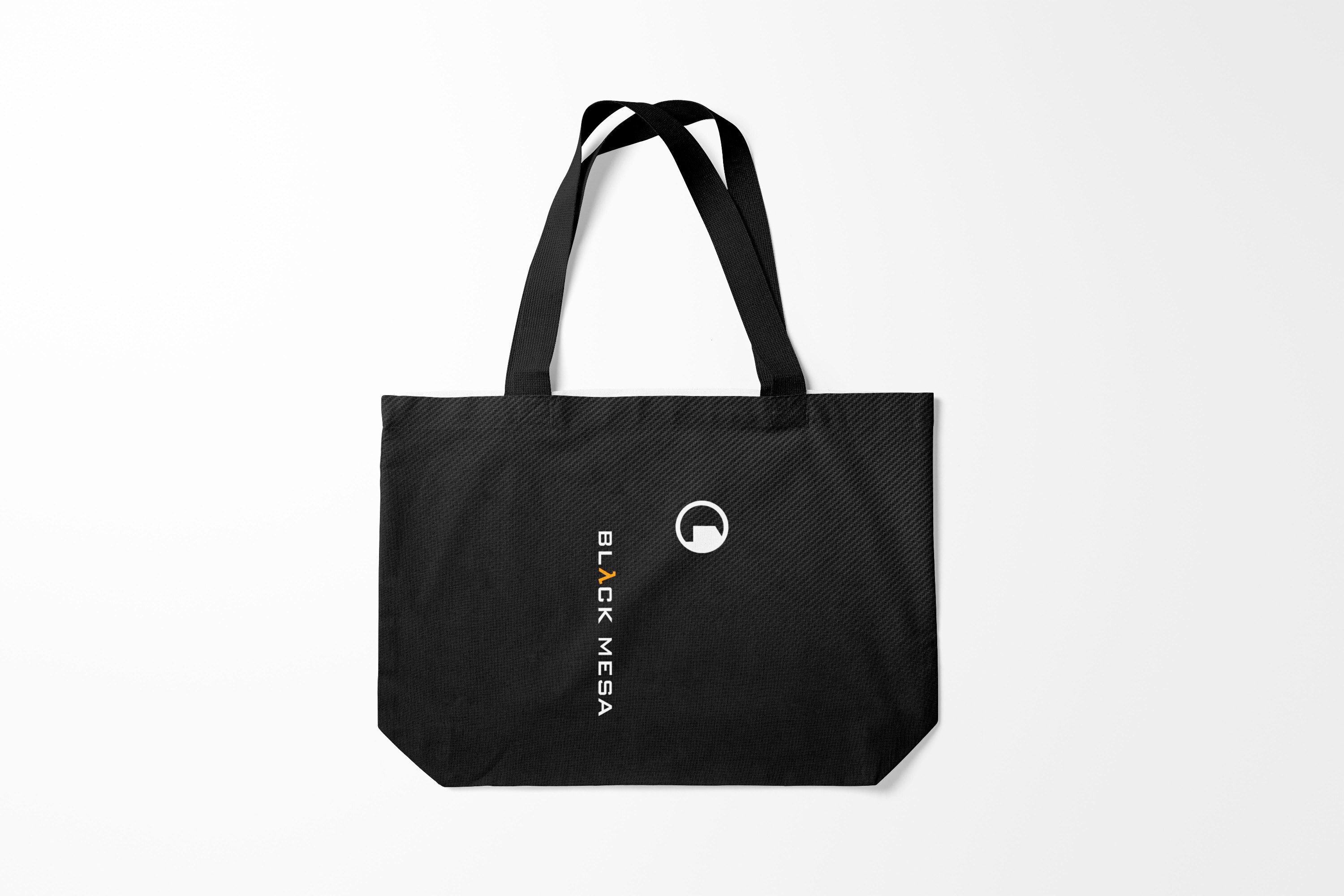 

Сумка шoппер унисекс Burnettie Half Life BLACK MESA, черный, Half Life BLACK MESA