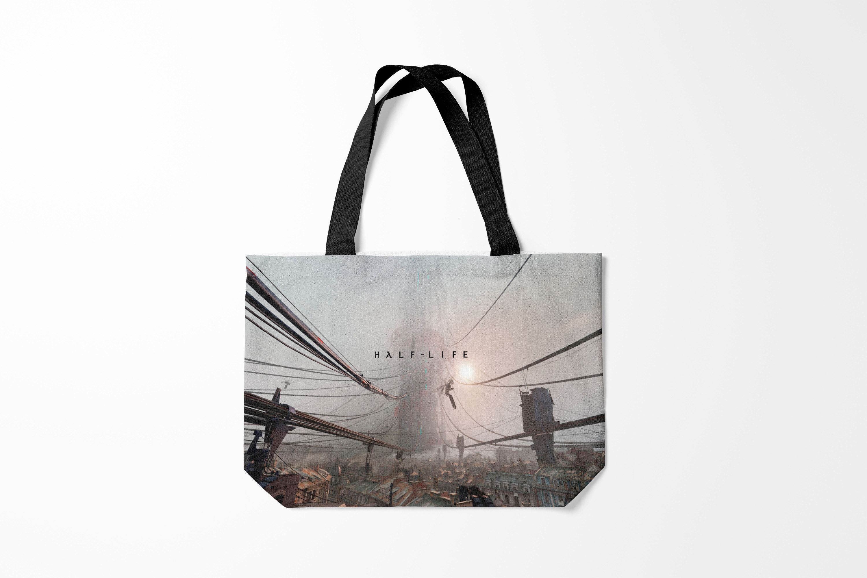 

Сумка шoппер унисекс Burnettie Half Life, серый, Half Life