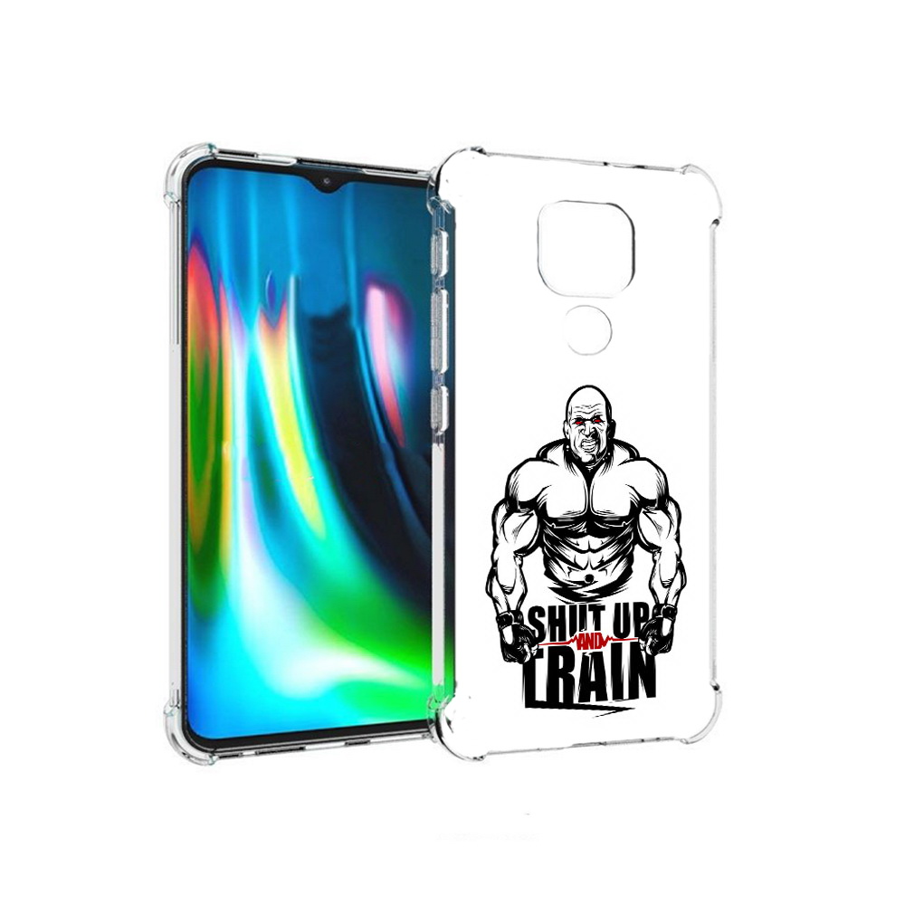 

Чехол MyPads Tocco для Motorola Moto E7 Plus здоровое тело (PT155921.339.356), Прозрачный, Tocco