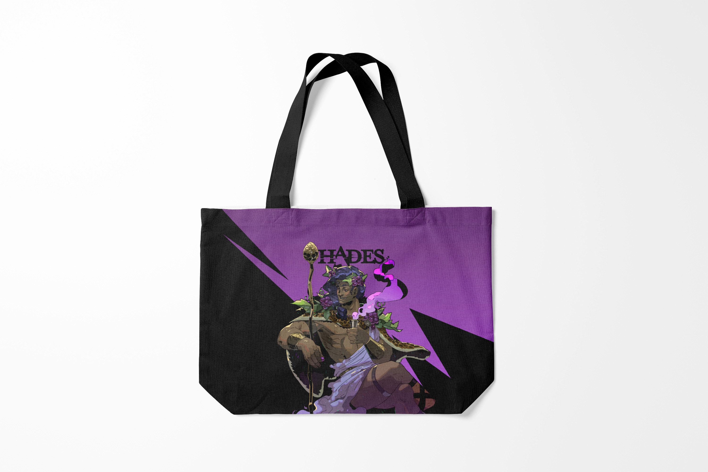 

Сумка шoппер унисекс Burnettie Hades Дионис, черный; фиолетовый, Hades Дионис
