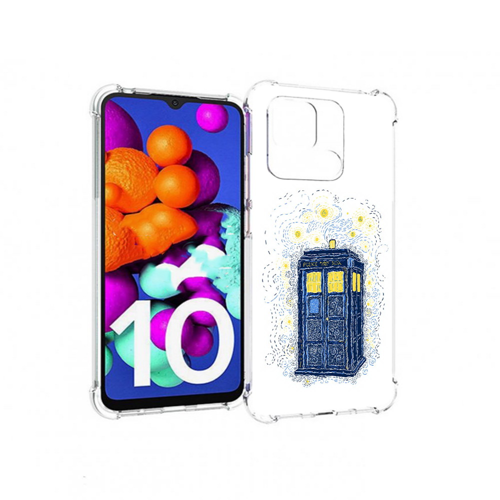 Чехол MyPads Tocco для Xiaomi Redmi 10C будка рисунок