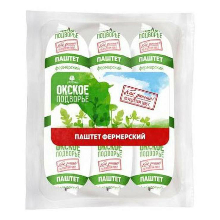 

Паштет из свиной печени Окское подворье Фермерский +-300 г