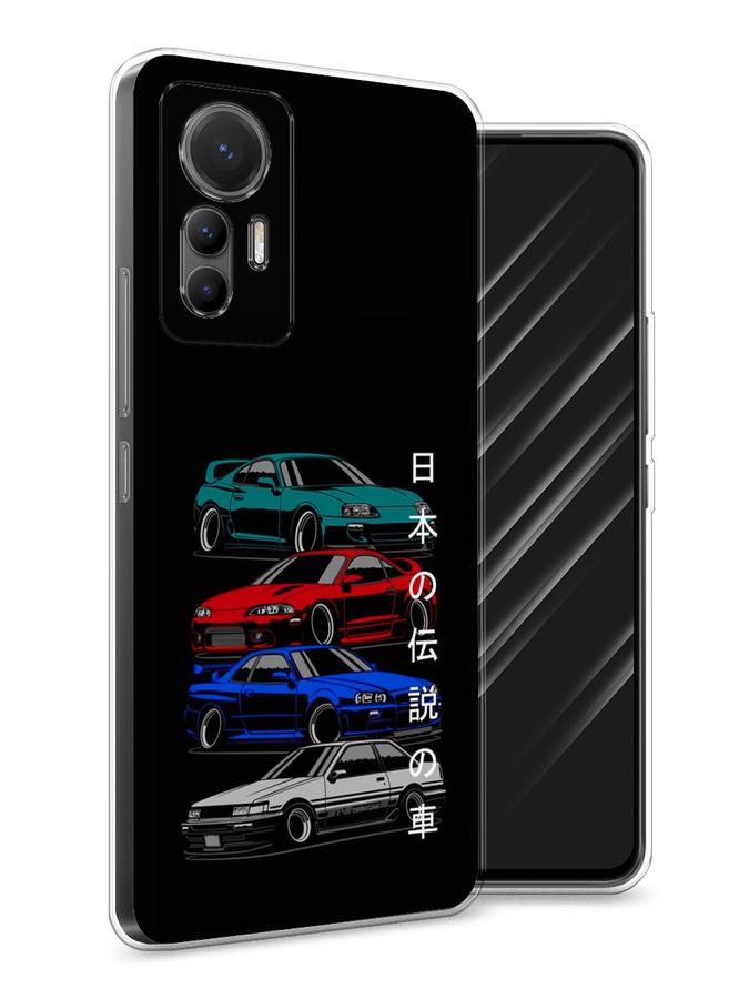 

Чехол Awog на Xiaomi 12 Lite "JDM Legend cars", Разноцветный, 315050-5