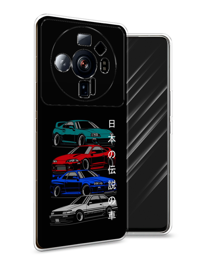 

Чехол Awog на Xiaomi 12S Ultra "JDM Legend cars", Разноцветный, 314550-5