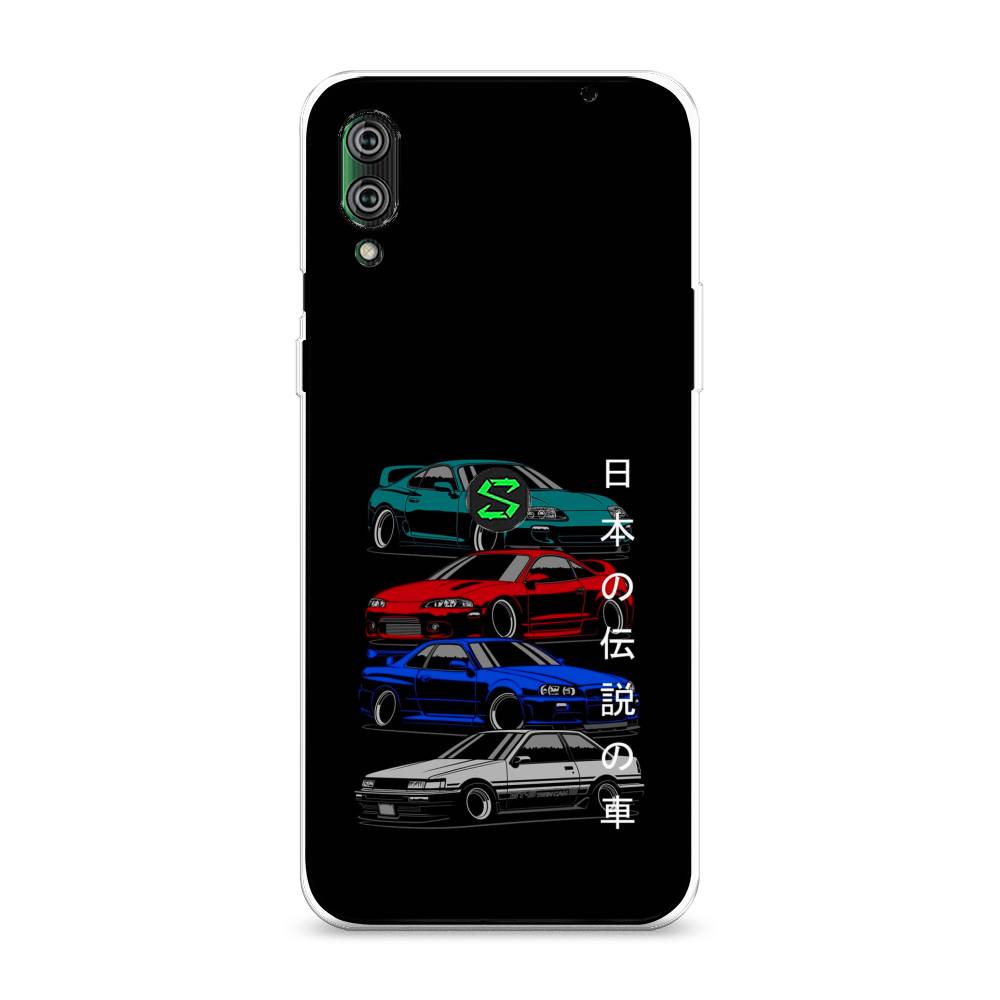 

Чехол Awog на Xiaomi Black Shark 2/2 Pro "JDM Legend cars", Разноцветный, 36450-5