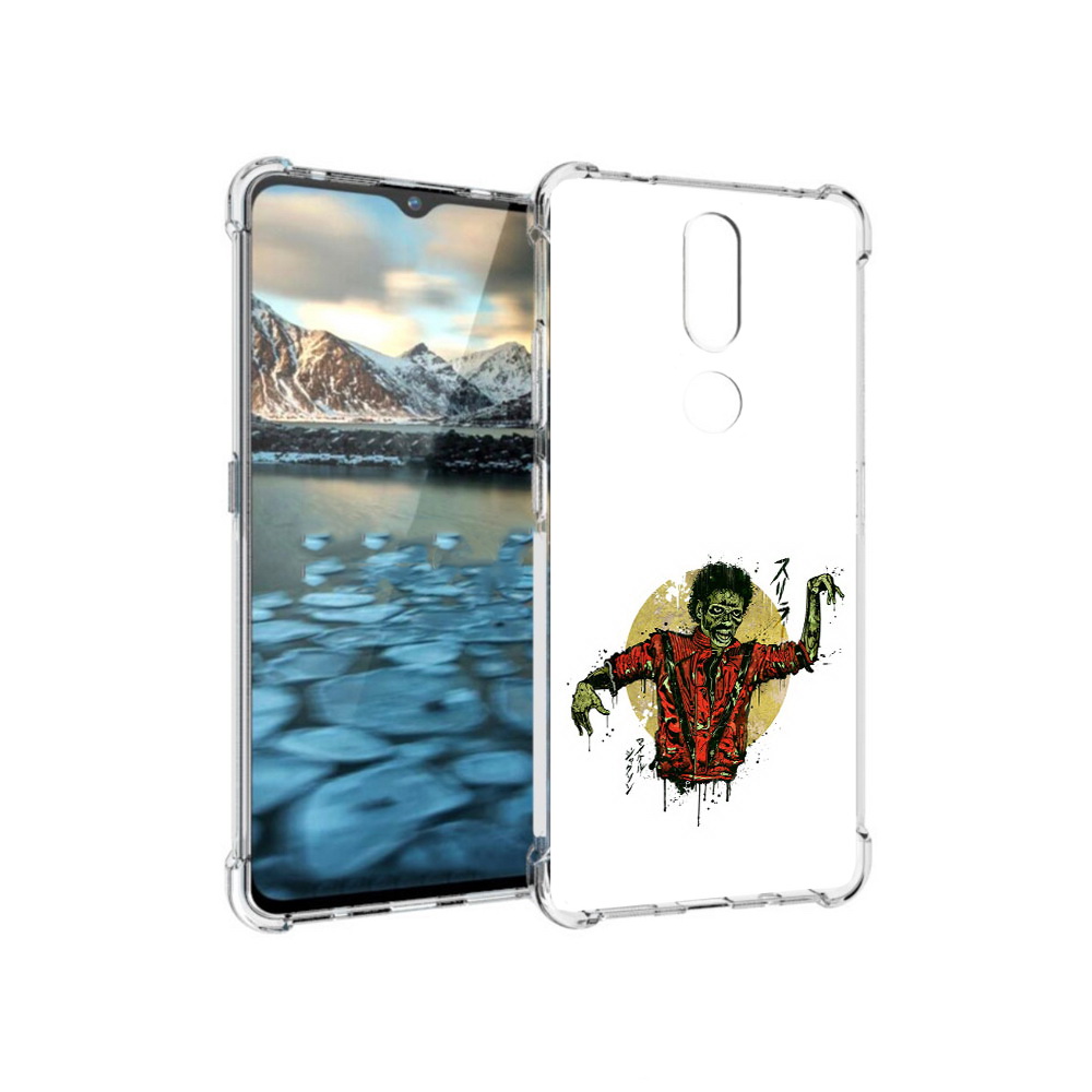 

Чехол MyPads Tocco для Nokia 2.4 Зомби (PT227049.107.89), Прозрачный, Tocco