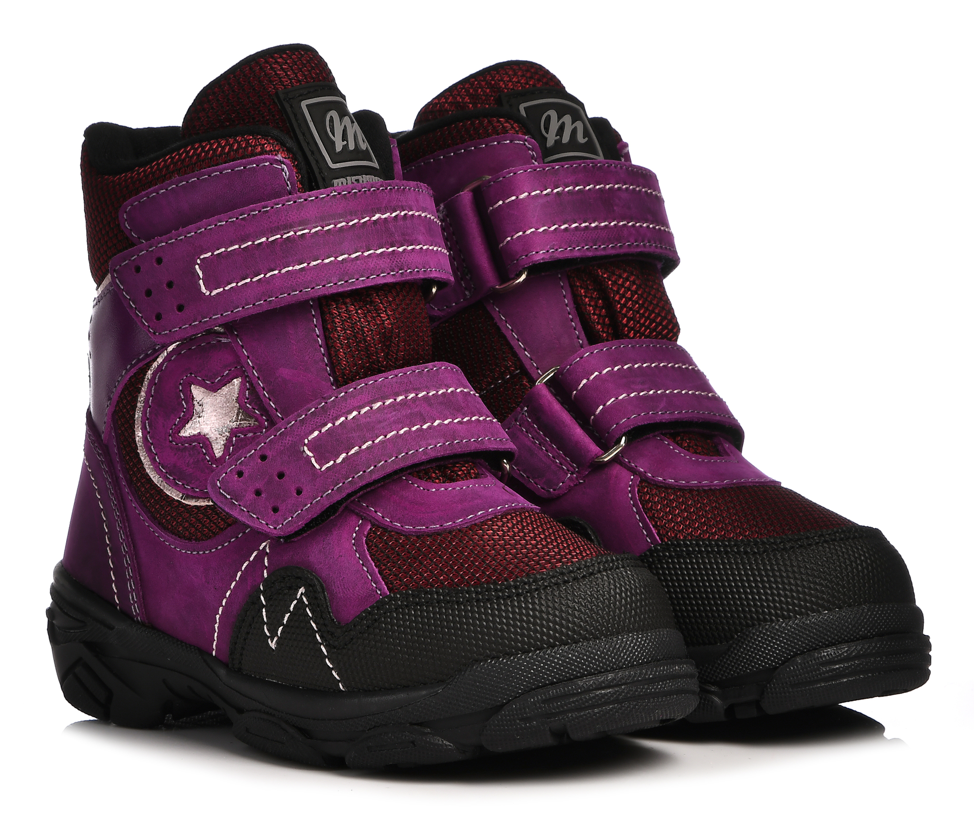Ботинки Minimen для девочек, сиреневые, размер 30, 2658-63-23B-04 minimen ботинки 2184