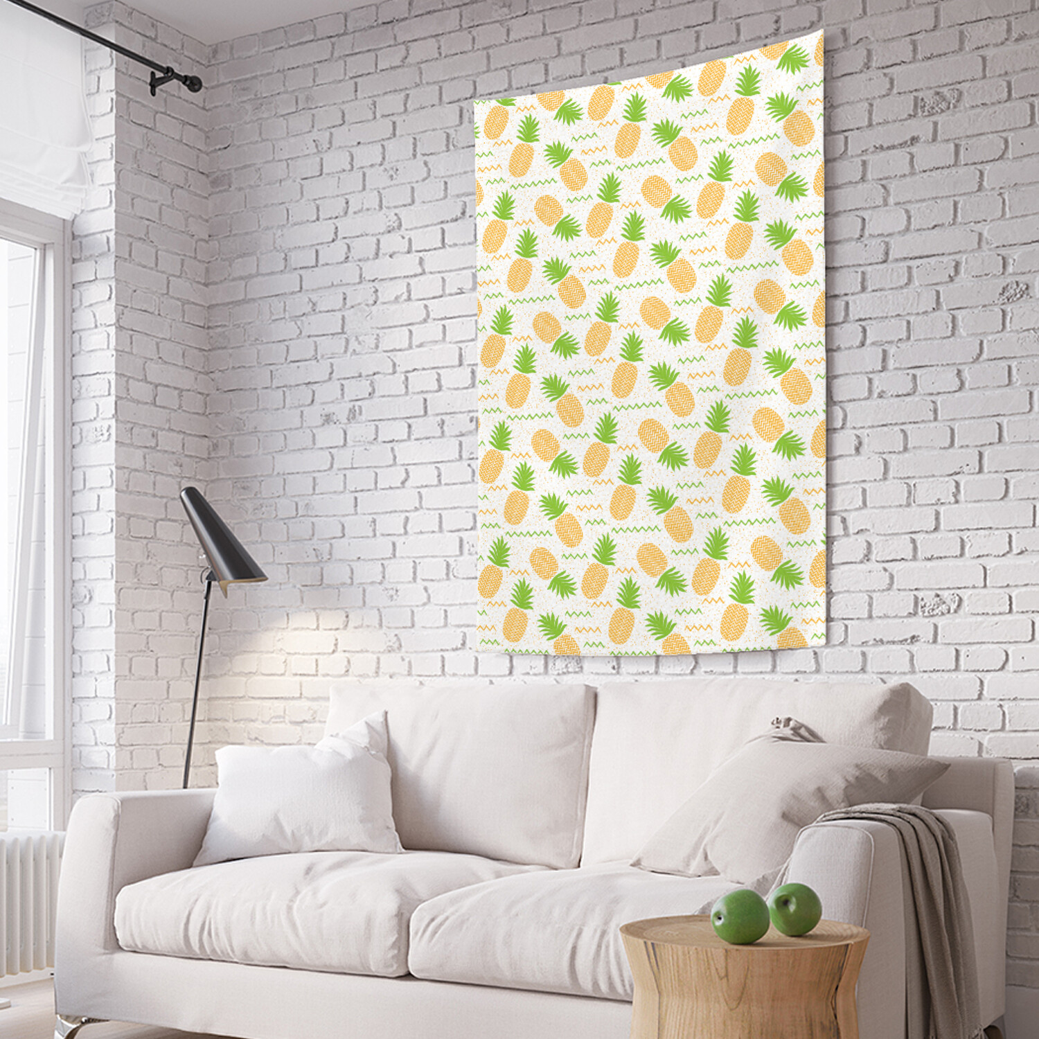 

Вертикальное фотопанно на стену JoyArty Ананасовый бум 150x200 см, Ананасовый бум