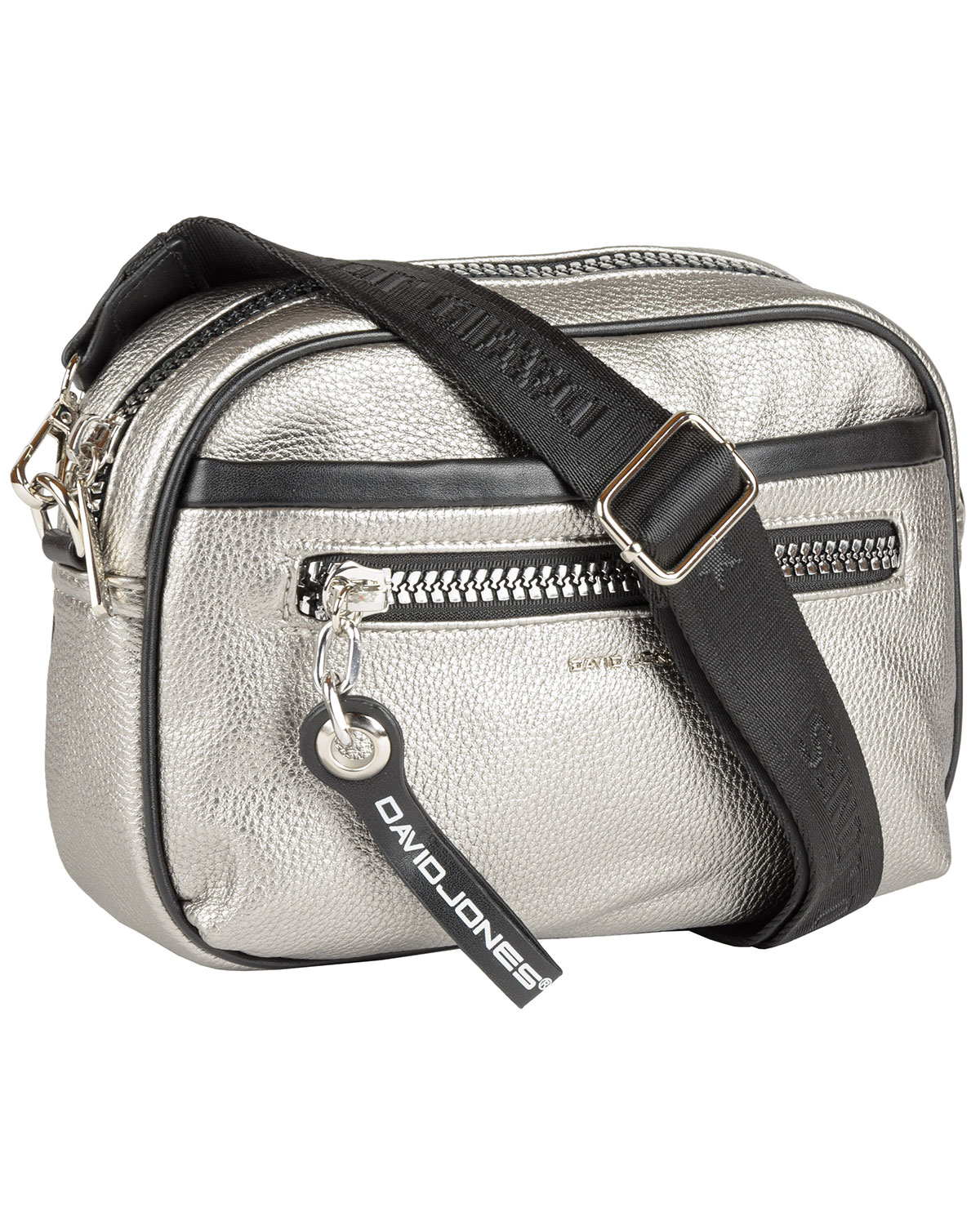 фото Сумка кросс-боди женская david jones 67042dd silver