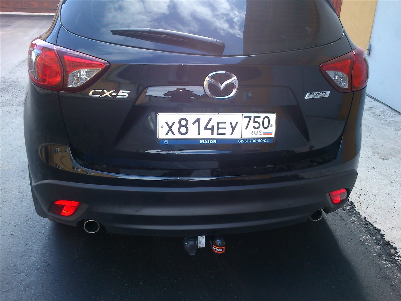 

Фаркоп для Mazda CX-5 (2012-2017) (без электрики) (паспорт и сертификат) AvtoS.MZ01