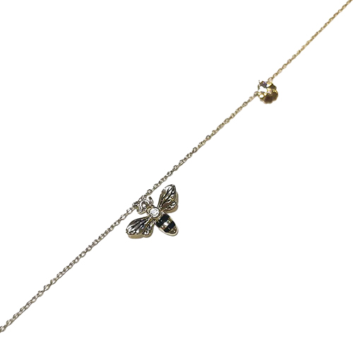 

Колье из серебра с эмалью, фианитом 50 см 585Gold 706000228, 706000228