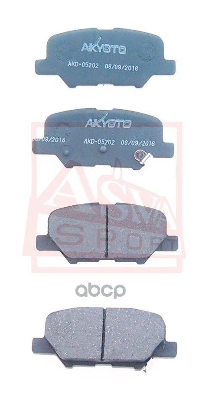 

Тормозные колодки Akyoto akd05202