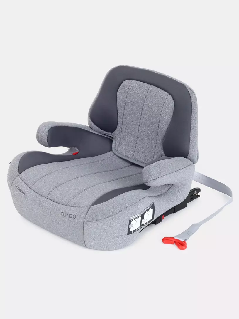 фото Автокресло rant turbo isofix active line grey группа 3 (22-36 кг)