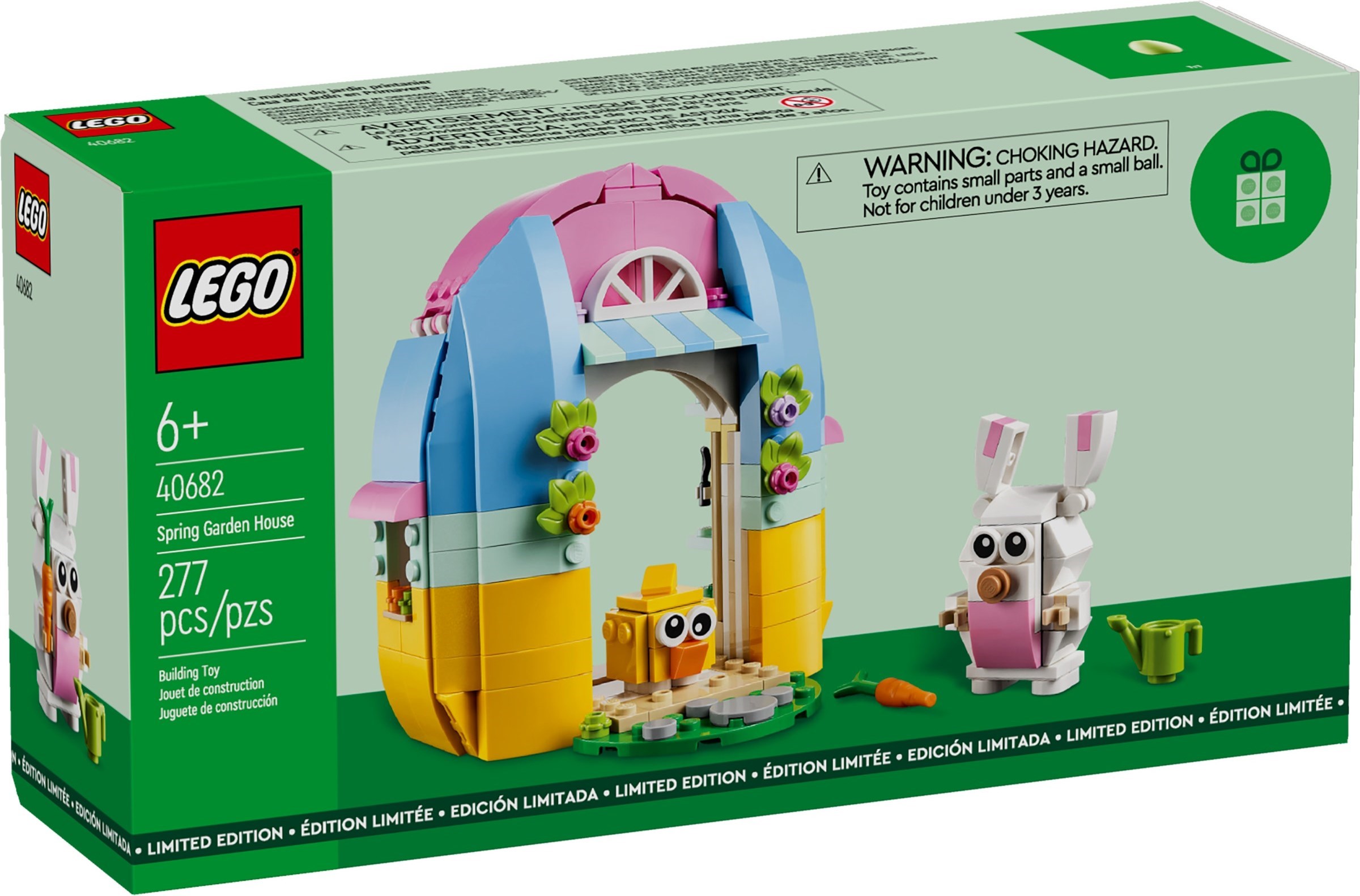 Конструктор Lego 40682 Seasonal Весенний садовый домик 277 деталей