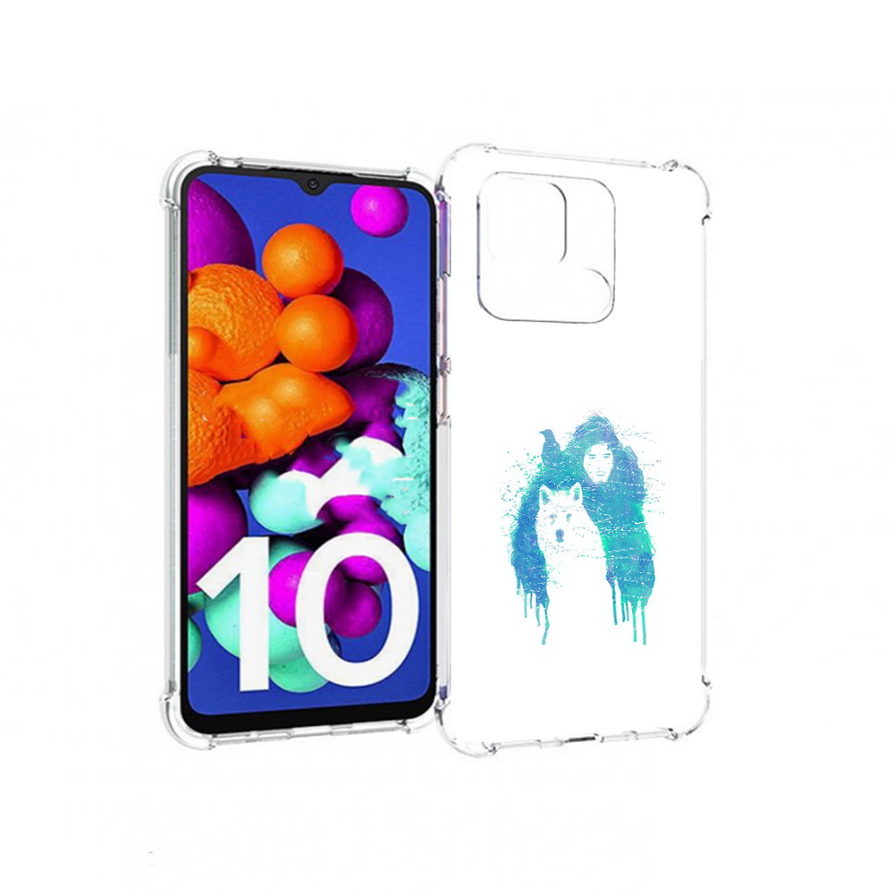 Чехол MyPads Tocco для Xiaomi Redmi 10C джон сноу