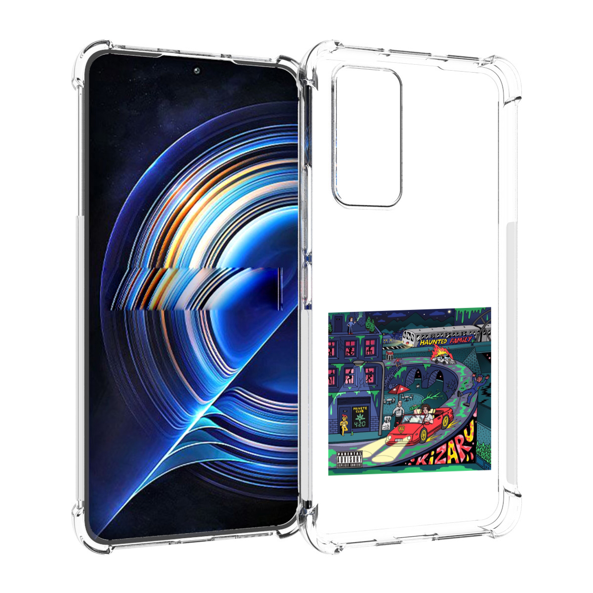 

Чехол MyPads Яд (альбом Kizaru) для Tecno Camon 19 Neo, Прозрачный, Tocco
