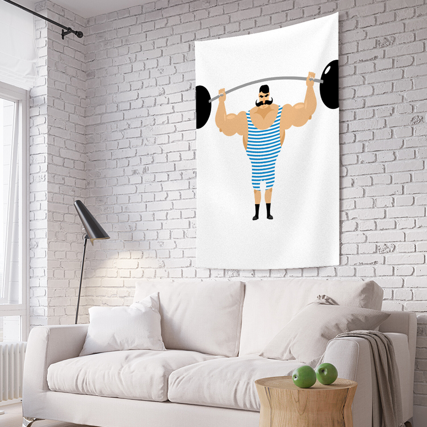 

Вертикальное фотопанно на стену JoyArty Силовые номера 150x200 см, Силовые номера