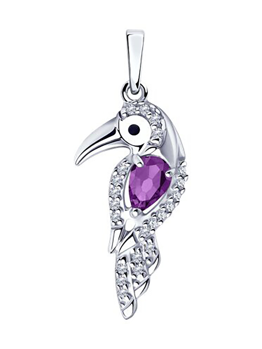 

Подвеска из серебра с эмалью, фианитом 585Gold 703006287, 703006287