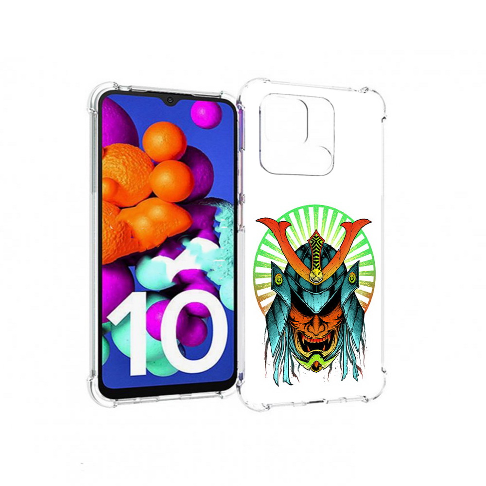 

Чехол MyPads Tocco для Xiaomi Redmi 10C ешимитсу рисунок, Прозрачный, Tocco