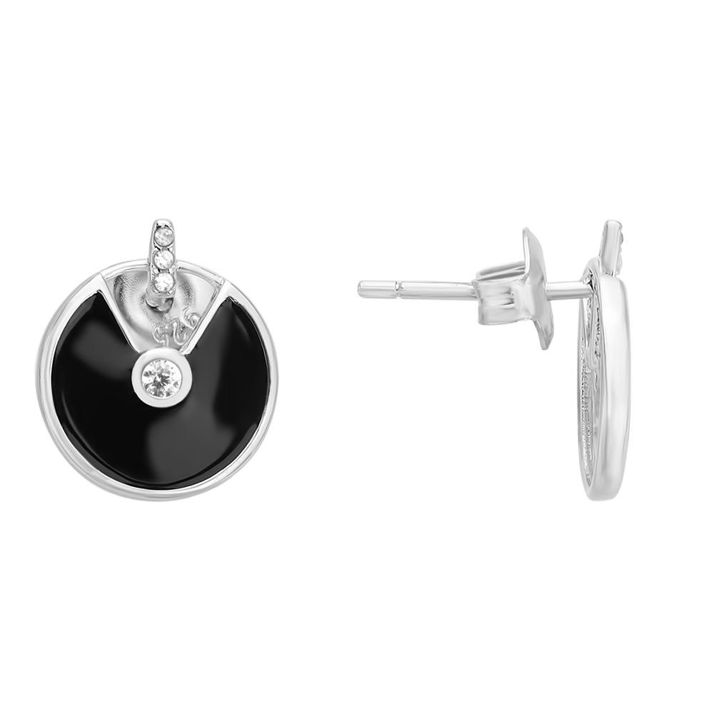 

Серьги из серебра с эмалью, фианитом 585Gold 702005121, 702005121