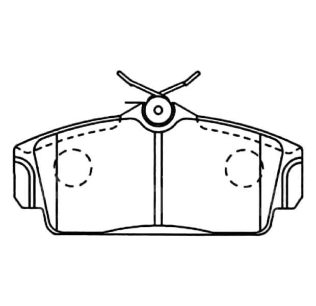 

Тормозные колодки Akyoto передние дисковые akd1266