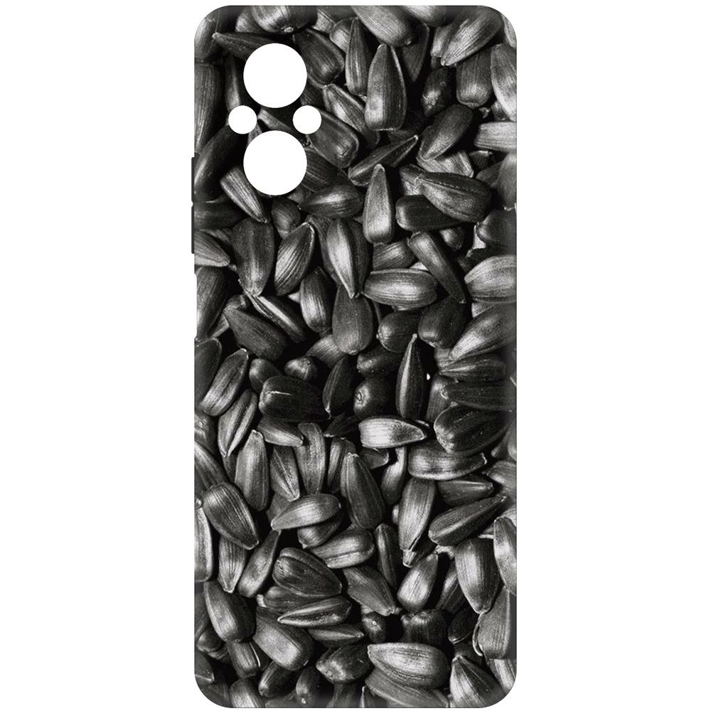 

Чехол-накладка Krutoff Soft Case Семечки для Realme C67 черный