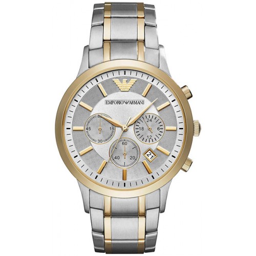 

Наручные часы мужские Emporio Armani AR11076 золотистые/серебристые, AR11076