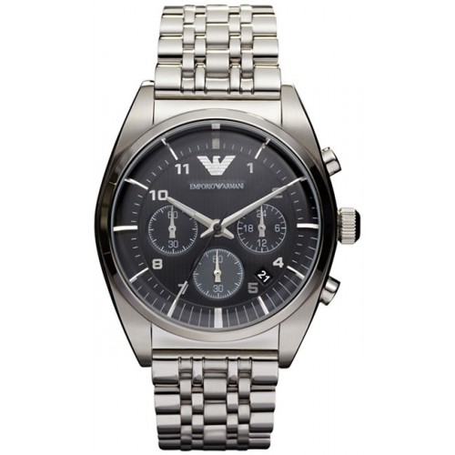 

Наручные часы мужские Emporio Armani AR0373 серые, AR0373