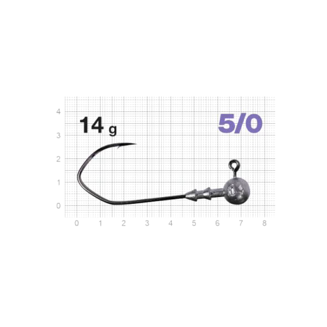 

Джиг-головки Nautilus CLAW NC-1021 крючок 5/0, 14гр (3шт), Серебристый;черный, 1021-14