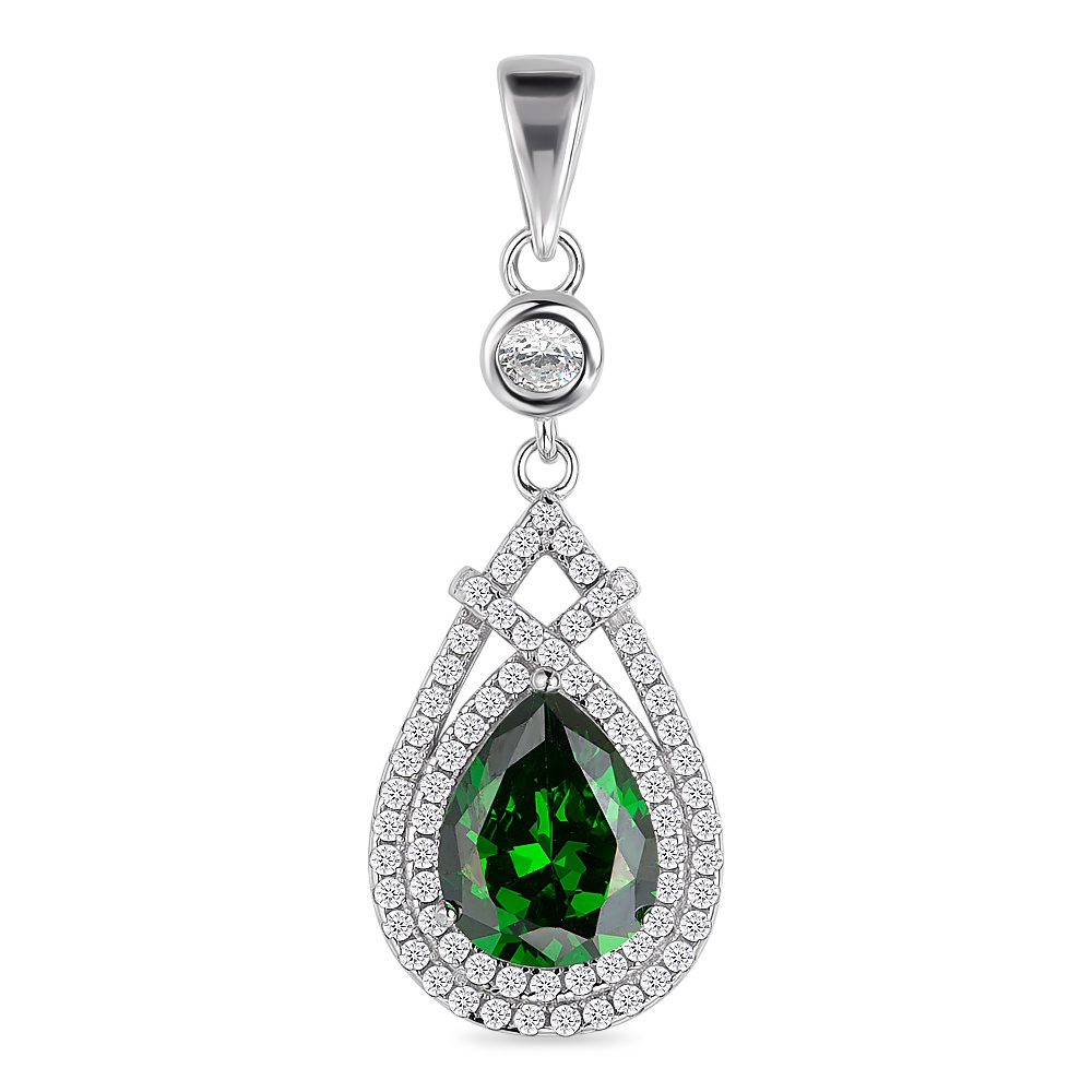 

Подвеска из серебра с фианитом 585Gold 703004289, 703004289