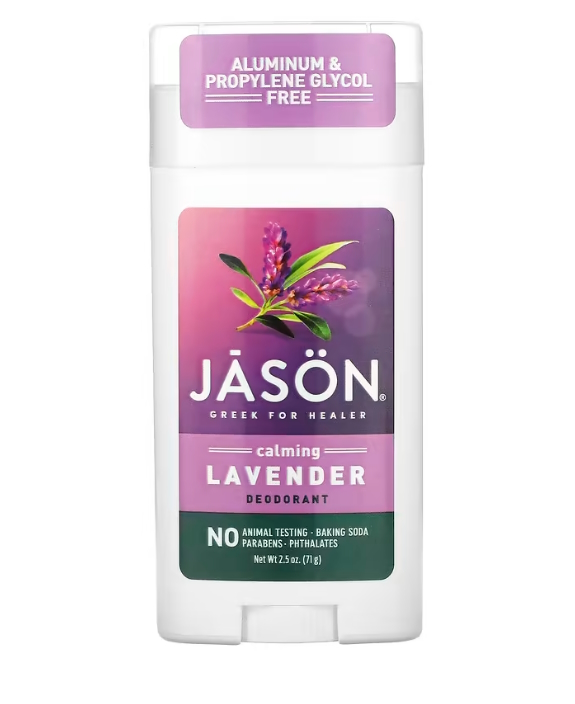 Дезодорант-стик Jason Natural успокаивающая лаванда, 71 г зубная паста jason natural sea fresh для свежести дыхания без фтора мята 119 г