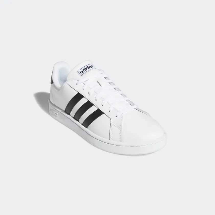 

Кеды мужские Adidas Grand Court белые 42 EU, Белый, Grand Court