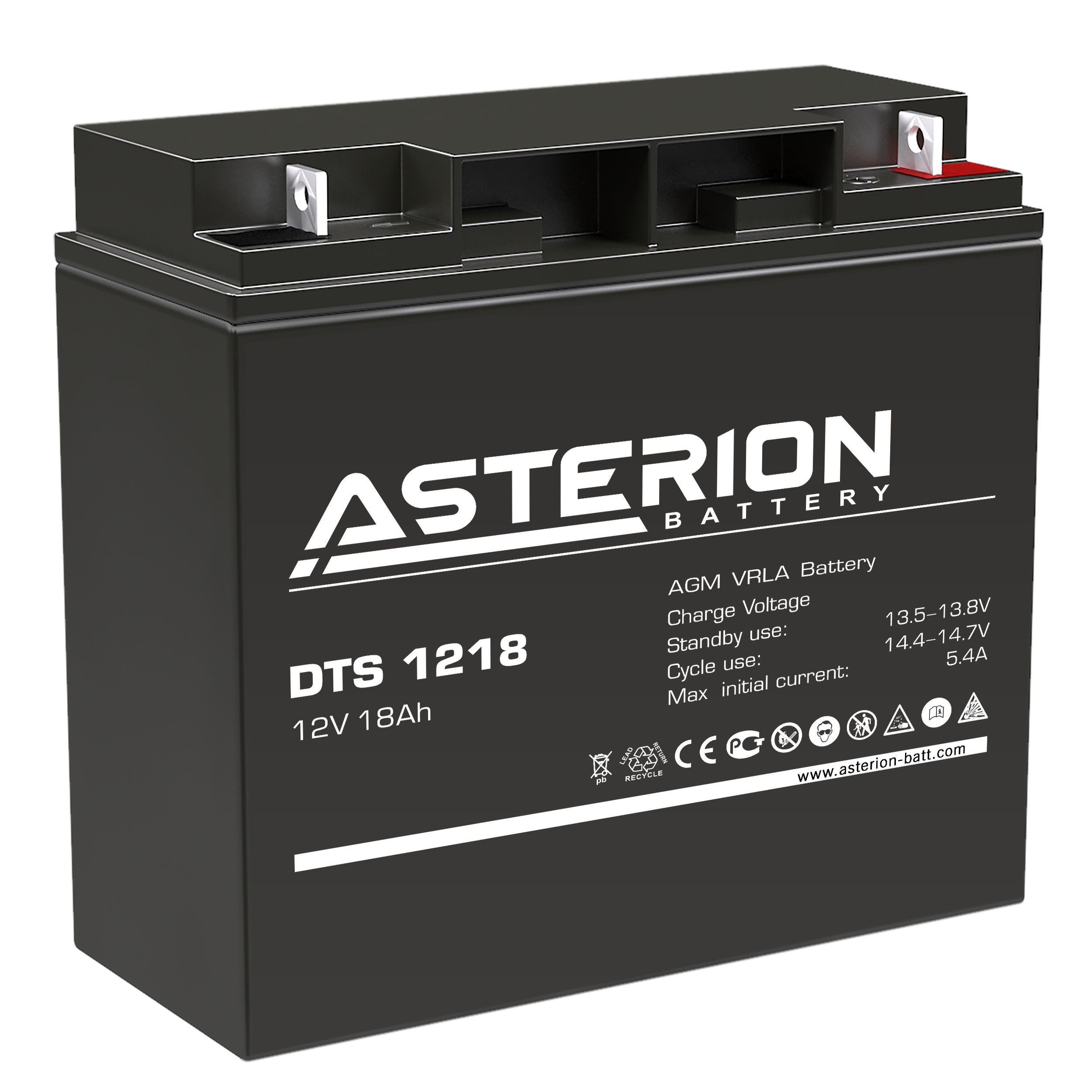 Аккумулятор для ИБП DELTA BATTERY Asterion 18 А/ч 12 В (ASTERION DTS 1218 M5)