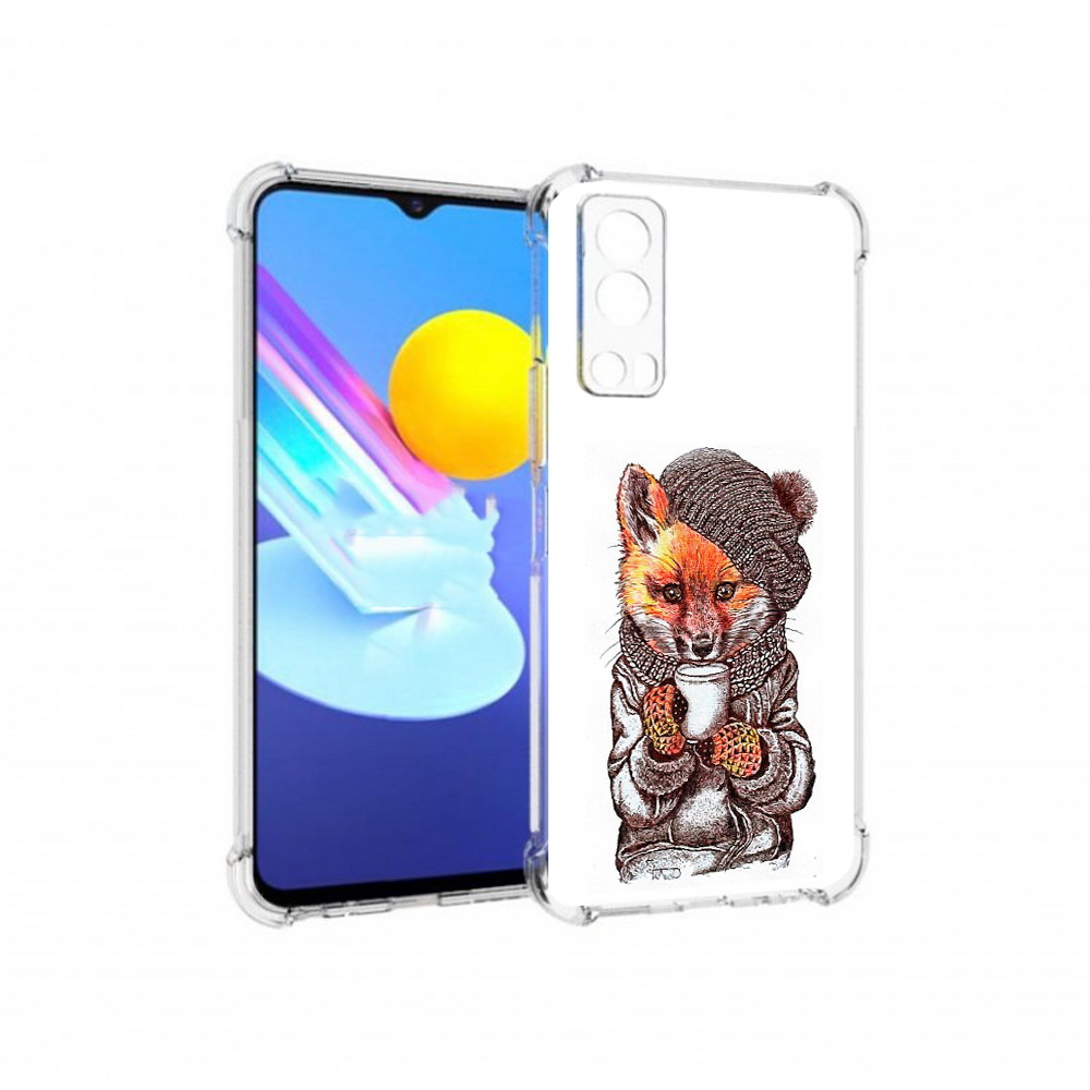 

Чехол MyPads Tocco для Vivo Z3 лиса в шапке (PT226973.411.437), Tocco