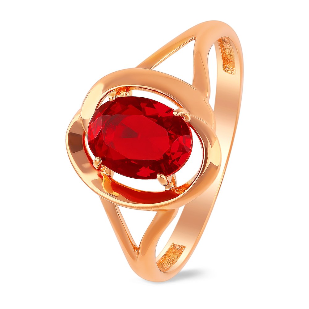 

Кольцо из серебра р. , 585Gold 701008478, кристалл ювелирный, 701008478