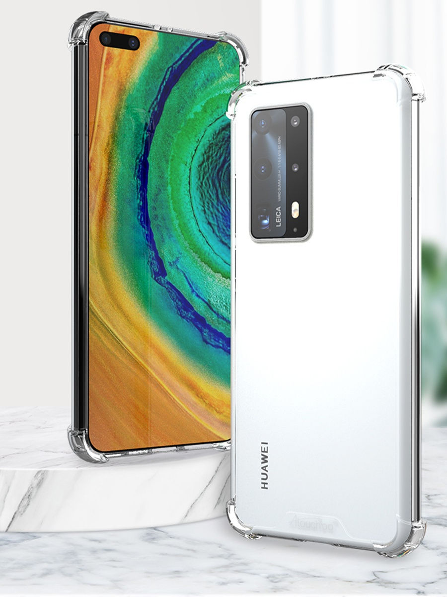 Чехол на Huawei P40 Pro Plus силиконовый противоударный