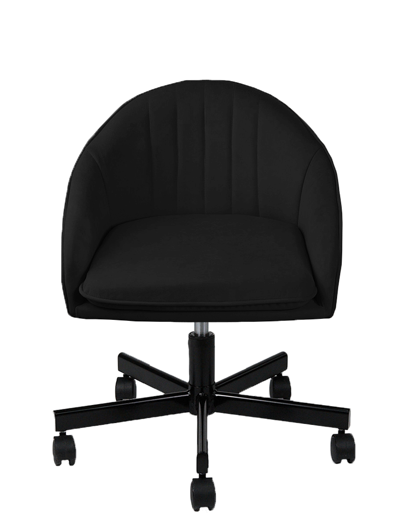 

Стул компьютерный Лотос, черное пятилучье, черный, Стул компьютерный Лотос, черное пятилучье