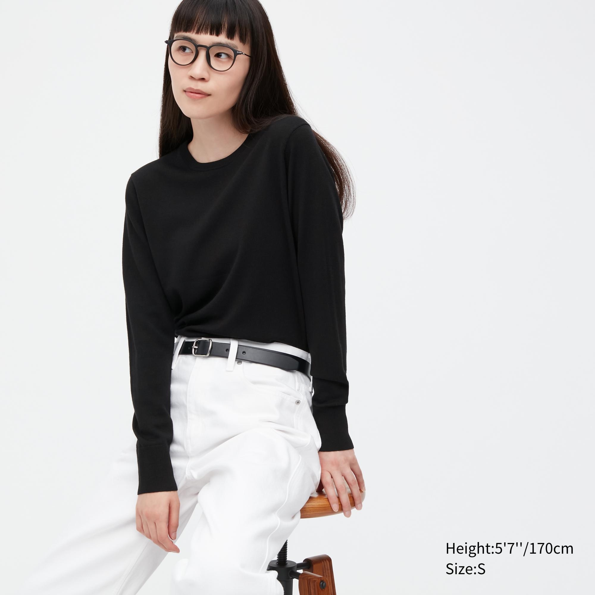 

Джемпер женский UNIQLO 450509COL09 черный 2XS (доставка из-за рубежа), 450509COL09