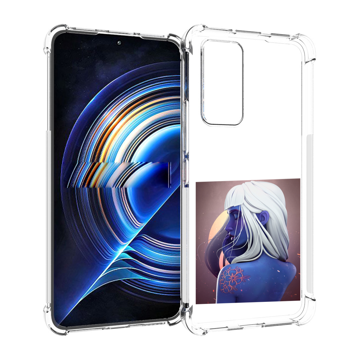 

Чехол MyPads аватар-с-цветком для Tecno Camon 19 Neo, Прозрачный, Tocco