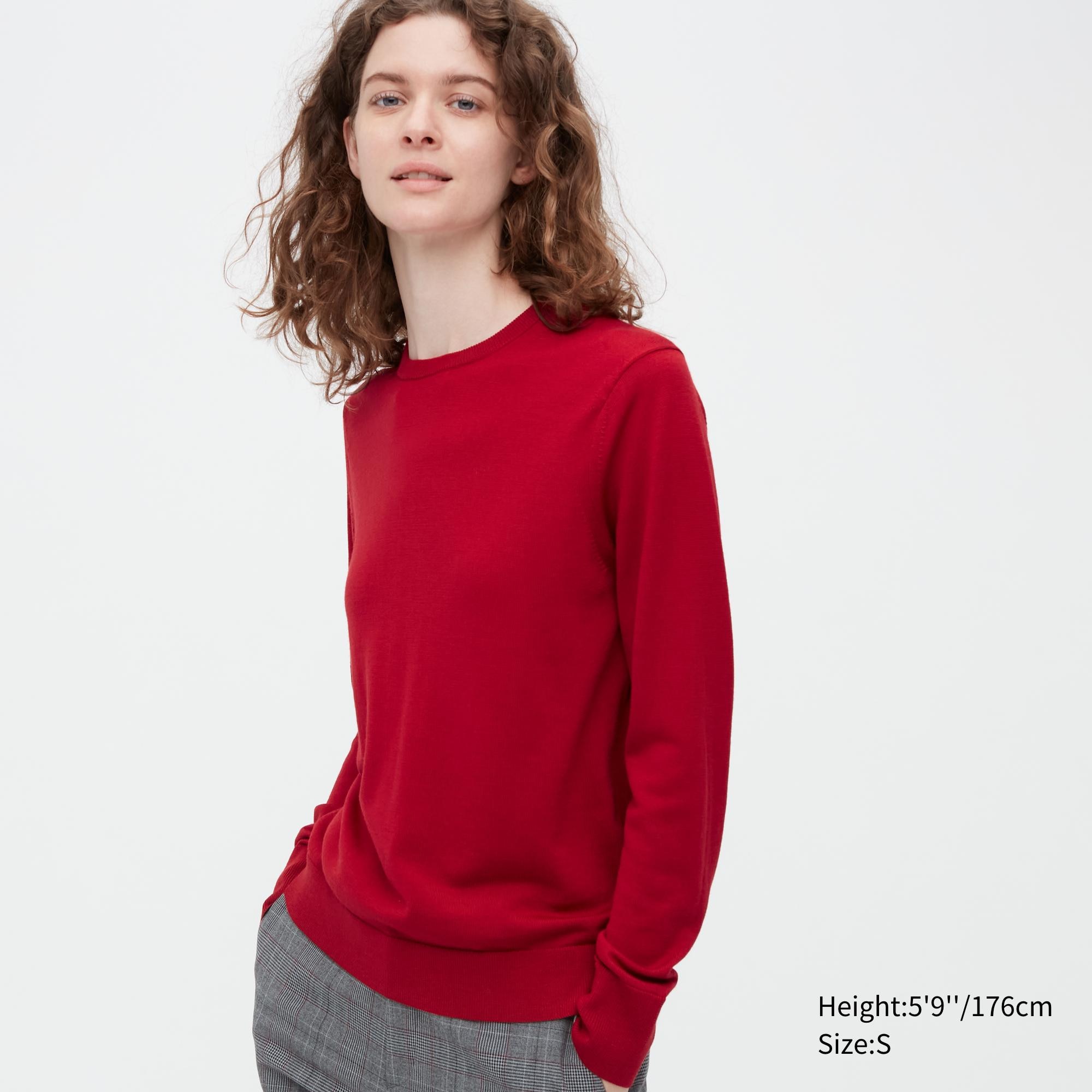 

Джемпер женский UNIQLO 450509COL15 красный XS (доставка из-за рубежа), 450509COL15