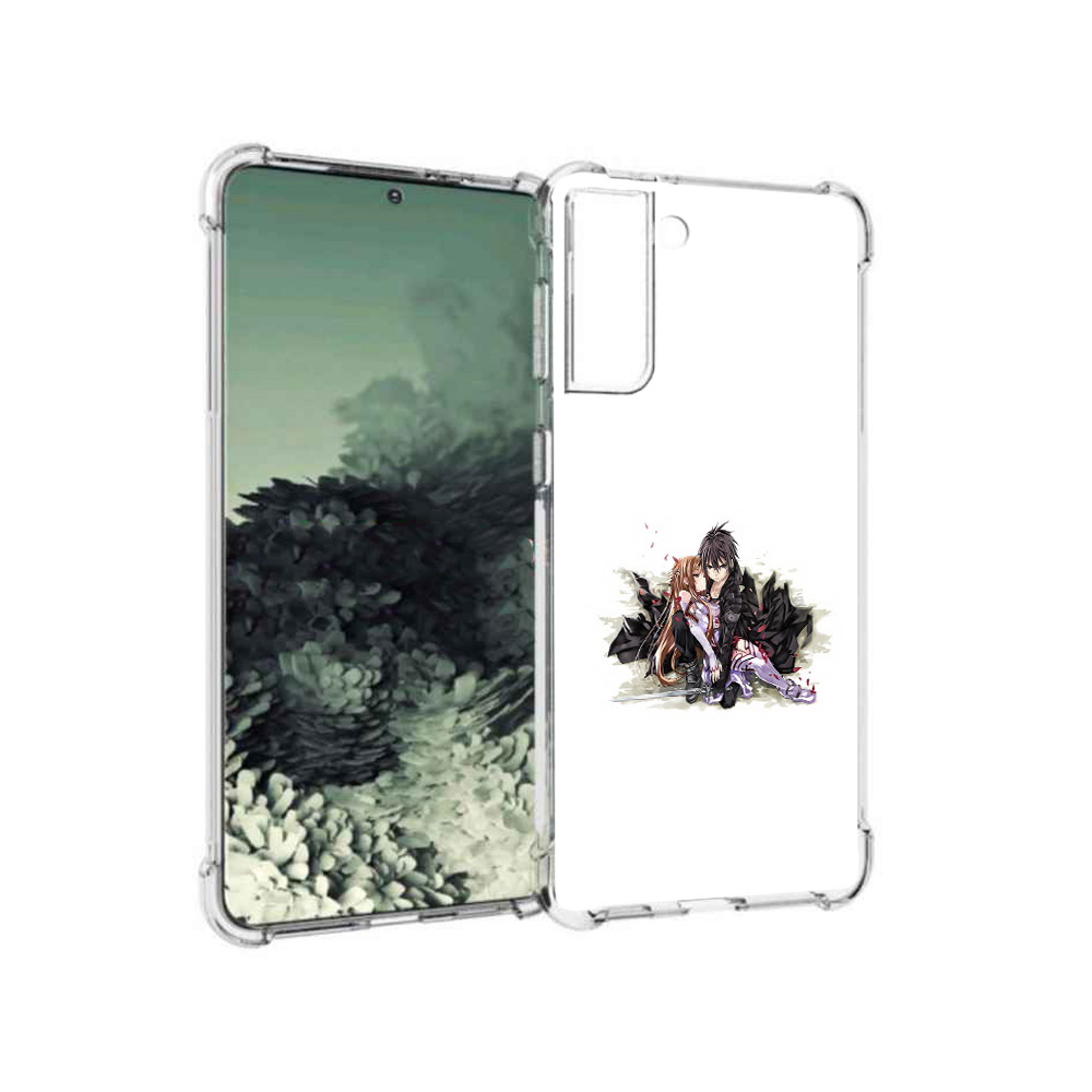 

Чехол MyPads Tocco для Samsung Galaxy S21+ аниме асуна (PT157355.533.222), Прозрачный, Tocco