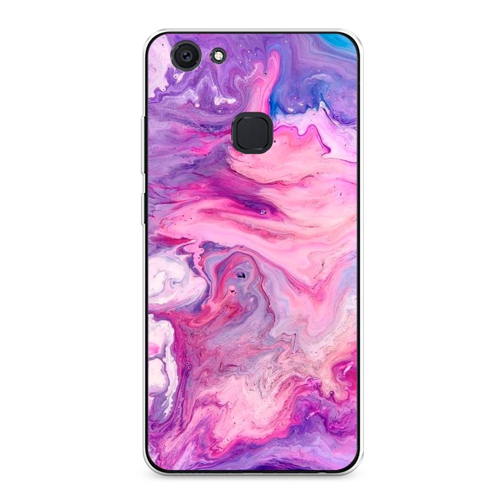 

Чехол для Vivo V7 Plus "Нежно-розовая абстракция", Розовый, 260750-3