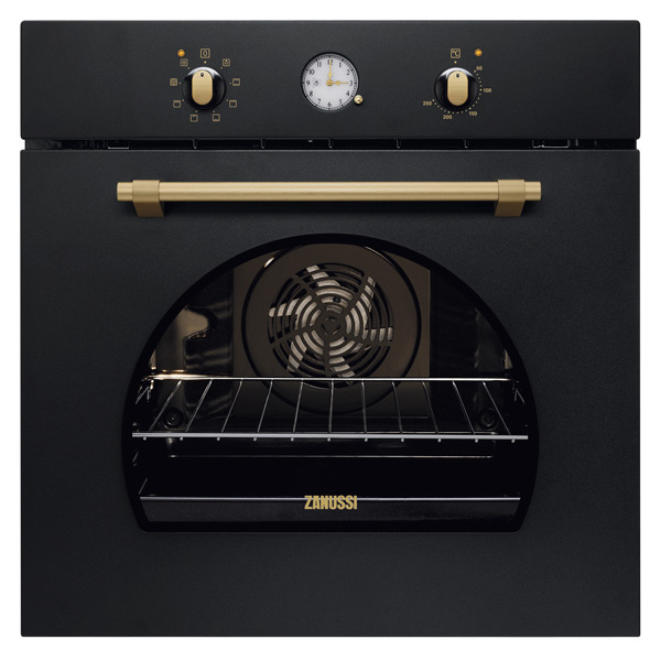 фото Встраиваемый электрический духовой шкаф zanussi opzb2300r black