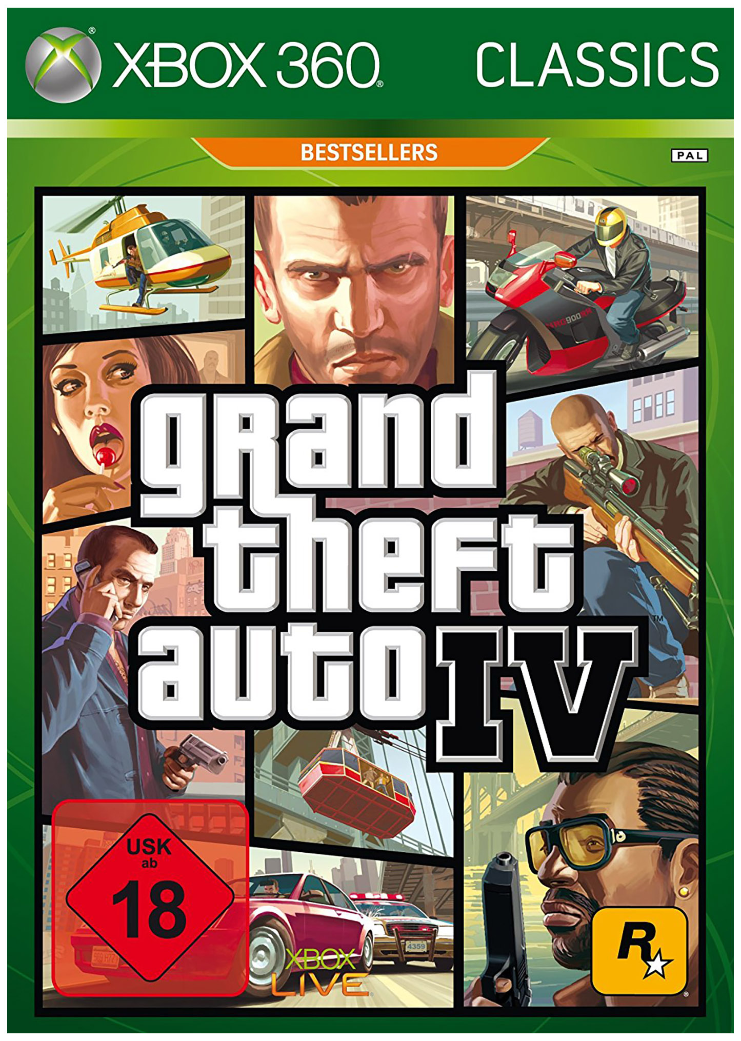 Игра GTA IV Classics для Microsoft Xbox 360