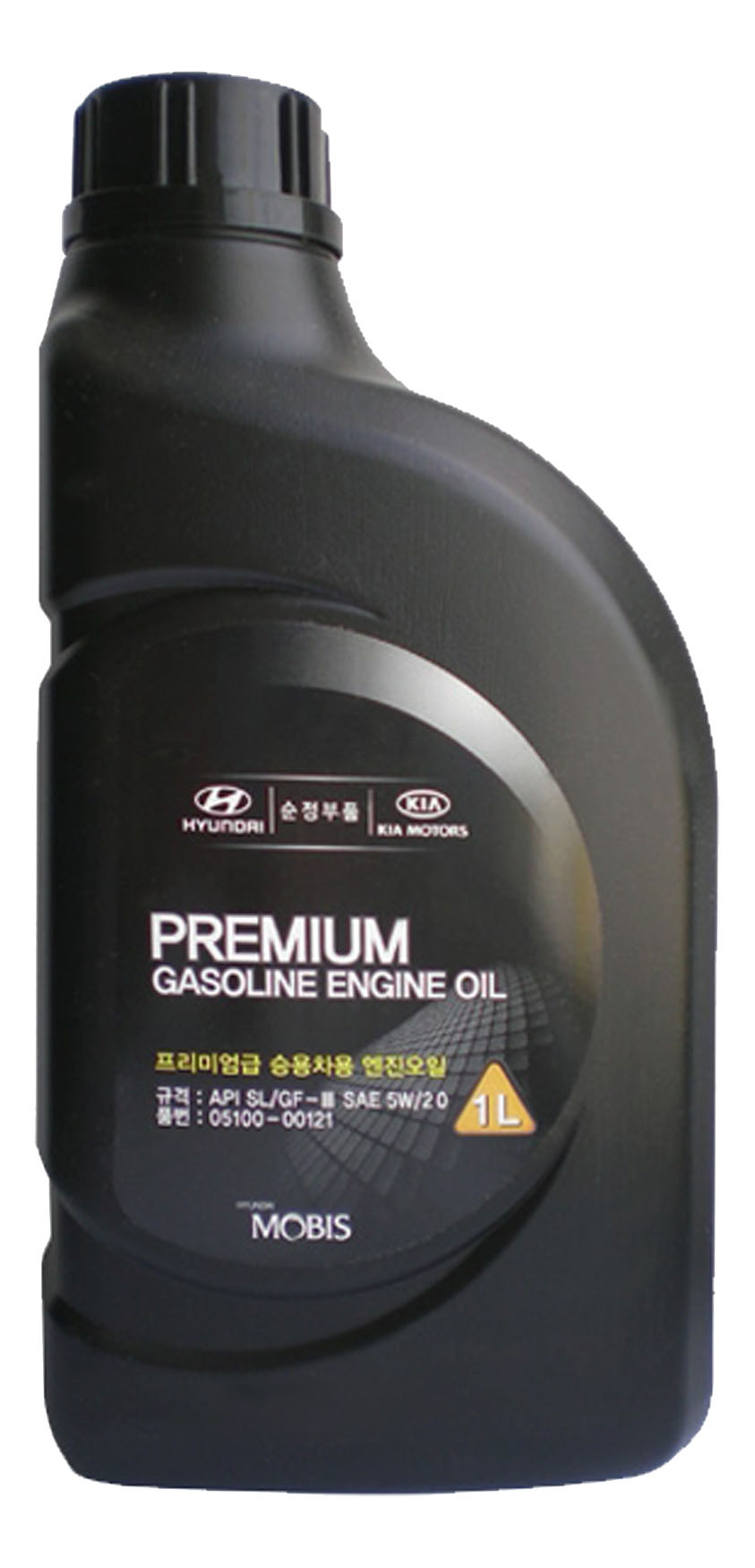 фото Моторное масло hyundai premium gasoline sae 5w-20 sl/gf-3 (1л) hyundai-kia