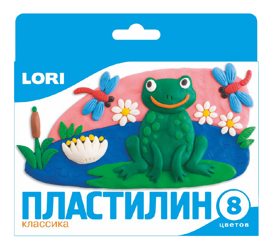 

Пластилин LORI Классика 8 цветов, Классика
