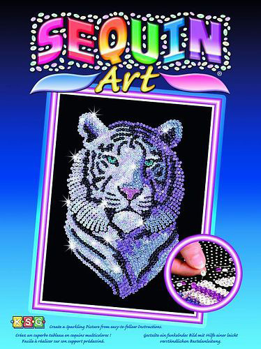 

Мозаика из блесток Sequin Art Снежный тигр 1217