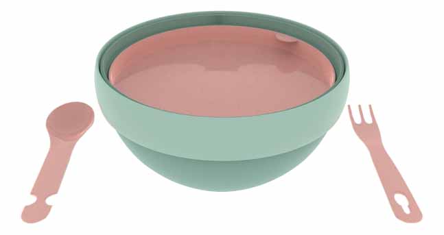 

Ланч-бокс Fratelli Guzzini zero 100100163, ланч-бокс Zero Salad Lunch Box 100100163, зеленый