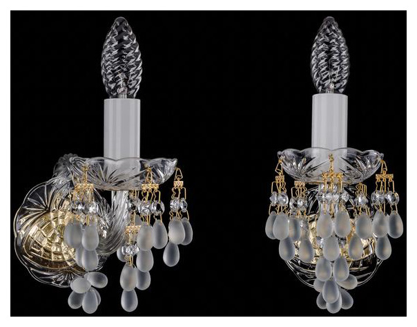 фото Бра bohemia ivele crystal 1410/1/g/v0300 e14